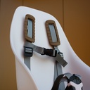Seat belt clip front + rear seat